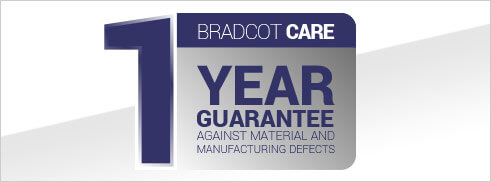 Bradcot Care 1 year guarantee