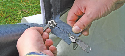 durable 10mm zippers